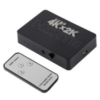 4K 3 Ports HDMI Switch with Remote Control - thumbnail