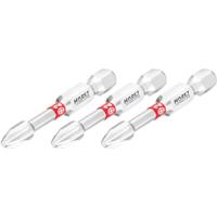 HAZET Bit 2215NSLG-PH2/3 · 1/4 inch (6,3 mm) zeskant massief · Kruiskop profiel PH · 3-delig · SW PH2 - thumbnail