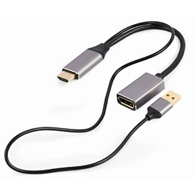 Actieve 4K HDMI naar DisplayPort-adapter, zwart Actieve 4K HDMI naar DisplayPort-adapter, zwart