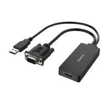 Hama Video-adapter VGA+USB-stekker - HDMI™-aansluiting Full-HD 1080p - thumbnail