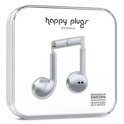 Happy Plugs Earbud Plus Hoofdtelefoon - Space Grey