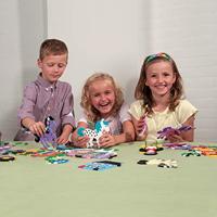 Hama strijkkralenset 3d dino, 2500st. - thumbnail