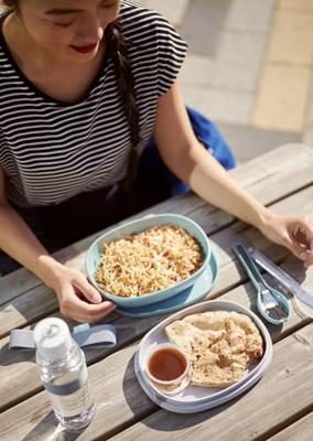 Mepal bestekset ellipse 3-piece set nordic blue