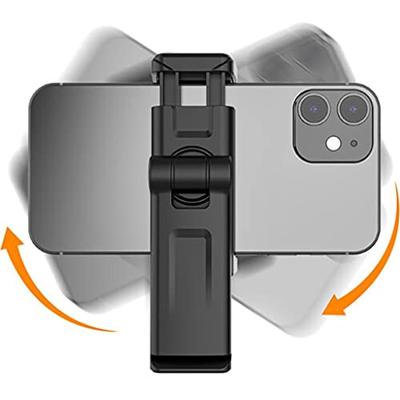 Ulanzi ST-22 360º draaibare en kantelbare telefoonhouder voor statief - met 2 Cold Shoe Mounts