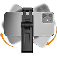 Ulanzi ST-22 360º draaibare en kantelbare telefoonhouder voor statief - met 2 Cold Shoe Mounts - thumbnail