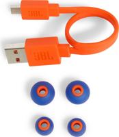 JBL Tune110BT in-ear Bluetooth-hoofdtelefoon in zwart - draadloze oortelefoon met ingebouwde microfoon - muziekstreaming tot 6 uur na slechts één keer opladen - thumbnail