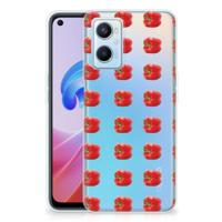 OPPO A96 | OPPO A76 | Siliconen Case | Paprika Red - thumbnail