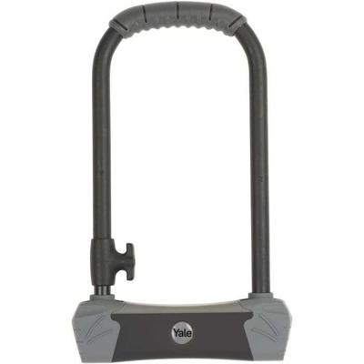 YALE Anti-Diefstal U - Hoge beveiliging - Verkocht Secure Gold-gecertificeerd - voor fiets, MTB - 230 x 115 x 14 mm