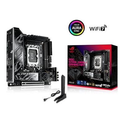 Moederbord - ASUS - ROG STRIX Z890-I GAMING WIFI - Intel Z890 LGA 1851 (Socket V1) mini ITX