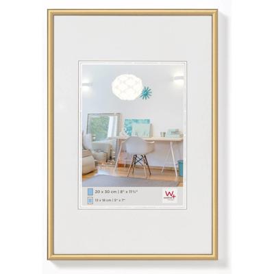 walther+ design KV824G Wissellijst Papierformaat: 18 x 24 cm Goud walther+ design KV824G Wissellijst Papierformaat: 18 x 24 cm Goud