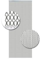 Vliegengordijn Aluminium Mini Zilver - 100cm x 240cm - thumbnail