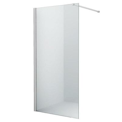 Douchewand Luca 80x200cm Antikalk Helder Glas Chroom