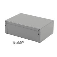 Hammond Electronics 1411S Instrumentbehuizing 203 x 102 x 76 Aluminium Grijs 1 stuk(s) - thumbnail