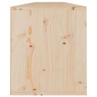 Wandkasten 2 st 100x30x35 cm massief grenenhout - thumbnail