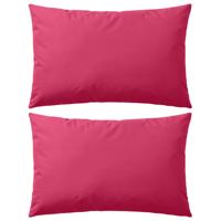 VidaXL Buitenkussens 60x40 cm roze 2 st - thumbnail