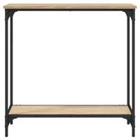 Wandtafel 75x30,5x75 cm bewerkt hout sonoma eikenkleurig - thumbnail