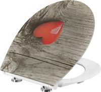 Cornat Wc-Bril Duroplast Eikenhart Slim Sc - KSDSC294 - thumbnail