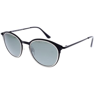 H.I.S zonnebril gepolariseerd unisex piloot cat. 3. zwart/grijs