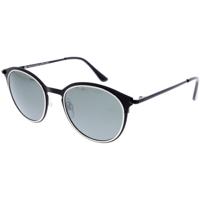 H.I.S zonnebril gepolariseerd unisex piloot cat. 3. zwart/grijs - thumbnail