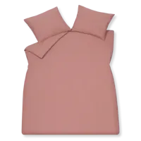 Vandyck Vandyck Dekbedovertrek Washed Cotton ashrose 1-persoons (140x200/220 ) - thumbnail