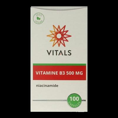 Vitals Vitamine B3 500mg Capsules Vitals Vitamine B3 500mg Capsules