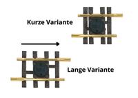 G LGB rails 10090 Overgangsrails 88 mm 1 stuk(s) - thumbnail