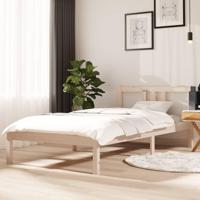 Bedframe massief hout 90x190 cm - thumbnail