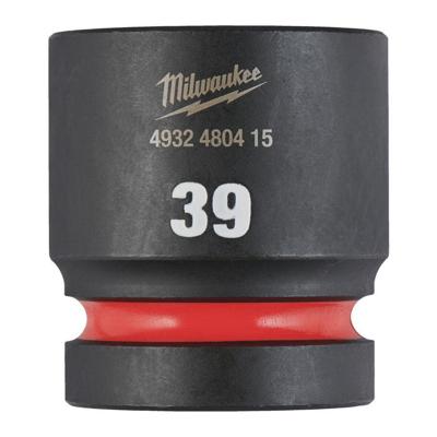 Milwaukee ShockWave™ Krachtdop 1" kort | 39 mm - 4932480415