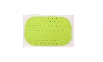Anti-slip bad- en douchematten - 54x35 cm lime groen Anti-slip bad- en douchematten - 54x35 cm lime groen