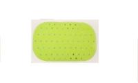 Anti-slip bad- en douchematten - 54x35 cm lime groen - thumbnail