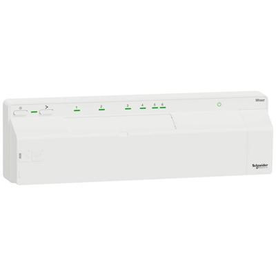 Schneider Electric Wiser CCTFR6610 Verdeelbord voor vloerverwarming CCTFR6610