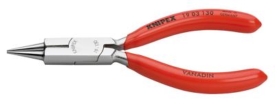 Knipex Rondbuigtang met zijsnider verchroomd 130 mm - 1903130