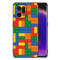 OPPO Find X5 Back Case Blokken - thumbnail