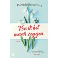 Kon ik het maar zeggen (Paperback) - thumbnail