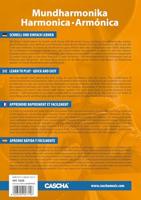 Cascha HH 1610 Professional Blues Harmonica Set (DE/EN/FR/ES) met lesboek - thumbnail