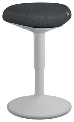 Leitz Ergo actieve Zitkruk met comfortzitting, lichtgrijs Leitz Ergo actieve Zitkruk met comfortzitting, lichtgrijs