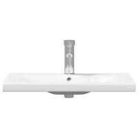 Badkamerkast 2 pcs Oud Hout Engineered Hout en Keramiek - thumbnail