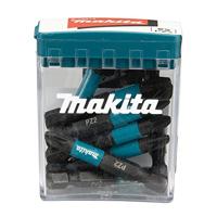 Makita Accessoires E-12413 Slagschroefbit | PZ2x50mm | X Impact Black | 10 stuks - E-12413 - thumbnail