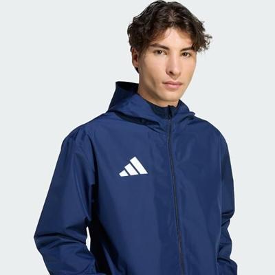 adidas Entrada 26 Allweather Trainingsjack Donkerblauw Wit