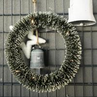 KRANS 30LED MET SNEEUW 40CM - thumbnail