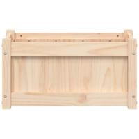 Plantenbakken 2 st cm massief grenenhout - thumbnail