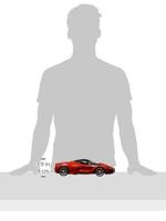Jamara 1/14 Ferrari LaFerrari speelgoed auto - Rood - thumbnail