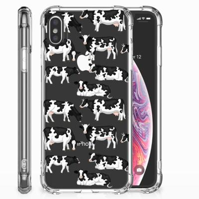 Apple iPhone X | Xs Case Anti-shock Koetjes Apple iPhone X | Xs Case Anti-shock Koetjes