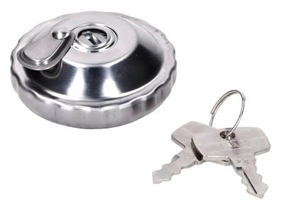 Diverse Tankdop tomos met slot 30 mm chroom