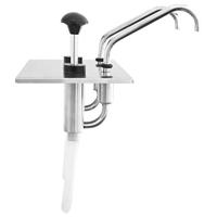 VidaXL Sausdispenser 2x3,5 l roestvrij staal - thumbnail