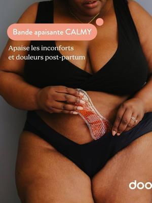 Calmy rustgevende heupband na de bevalling zwart