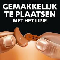Duracell Batterij voor hoortoestel ZA312 1.45 V 1 stuk(s) 160 mAh Zink-lucht Batterie - thumbnail