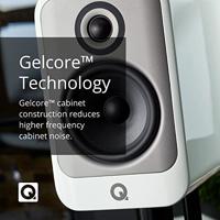 Q Acoustics: Concept 30 Boekenplank Speakers - 2 Stuks - Hoogglans grijs - thumbnail
