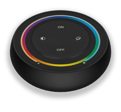 MiBoxer RGB-CCT afstandsbediening 2.4G 1-zone rond wit - LED0205