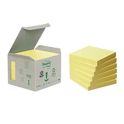 3M 6541B zelfklevend notitiepapier Vierkant Geel 100 vel Zelfplakkend 3M 6541B zelfklevend notitiepapier Vierkant Geel 100 vel Zelfplakkend